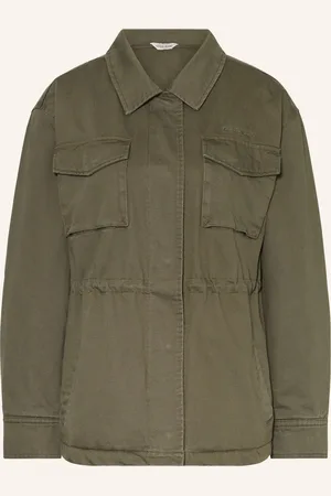 Guess Bunda Fieldjacket olivová