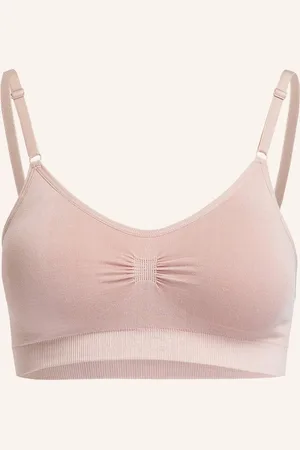 MAGIC Bodyfashion Bustier Podprsenka Bamboo Comfort Bra With Spaghetti Straps rosè