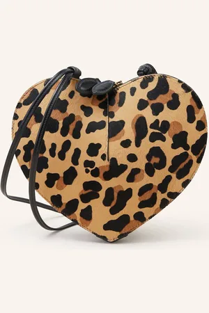 Alaïa Alaïa Kabelka Přes Rameno Le Coeur koňaková hnědá černá