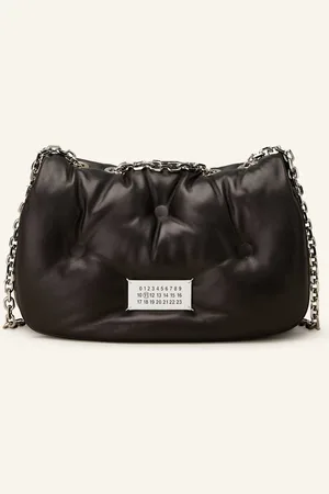 Maison Margiela Kabelka Přes Rameno Glam Slam Flap Medium černá