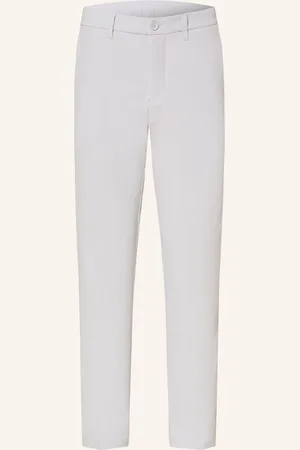 HUGO BOSS Chino Kalhoty Commuter Slim Fit světle šedá