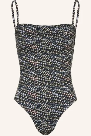 Vilebrequin Plavky Bandeau Pearl Facette černá růžová světle zelená