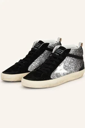 Golden Goose Sneakersy černá stříbrná