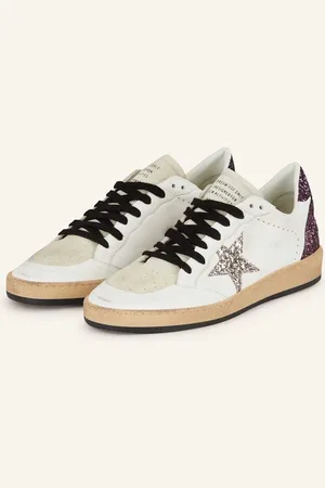 Golden Goose Sneakersy Ball Star bílá fialová
