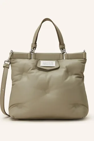 Maison Margiela Kabelka Přes Rameno Glam Slam Small černošedá