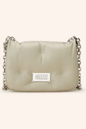 Maison Margiela Kabelka Přes Rameno Glam Slam Flap Small černošedá