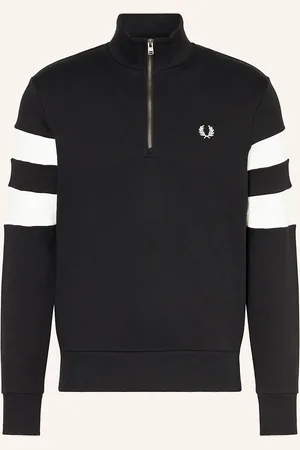 Fred Perry Mikinový Troyer černá