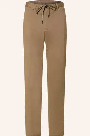 Circolo Chino Kalhoty Slim Fit hnědá