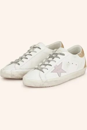 Golden Goose Sneakersy S Ozdobnými Kamínky bílá zlatá
