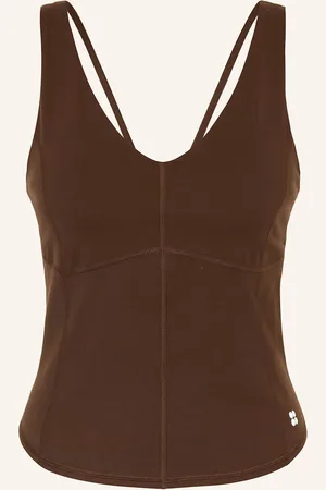 Sweaty Betty Tílko Super Soft hnědá