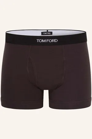 Tom Ford Boxerky tmavě hnědá