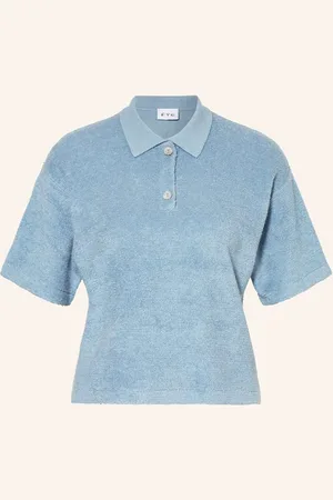 FTC CASHMERE Polokošile Z Froté tmavě modrá
