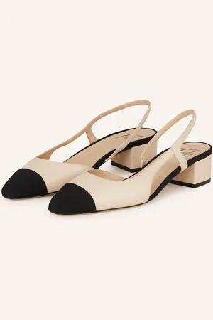 ROBERTO FESTA Slingpumps S Otevřenou Patou Acanto béžová černá