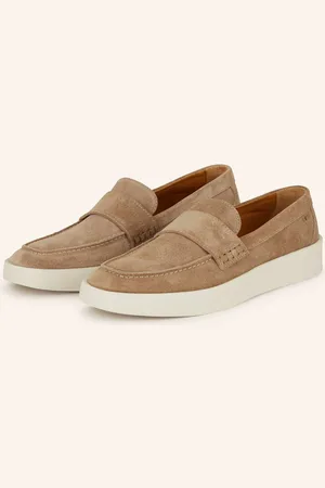 HUGO BOSS Mokasíny Clay béžová