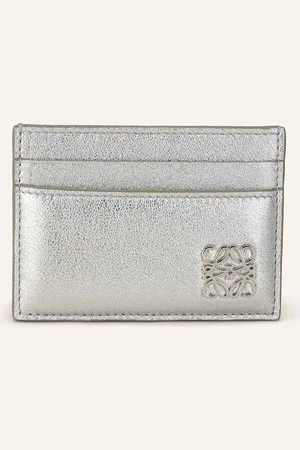 Loewe Pouzdro Na Karty Puffer Anagram stříbrná