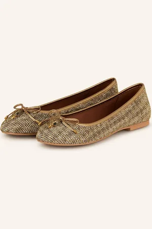 Kurt Geiger Baleríny Eagle S Ozdobnými Kamínky béžová