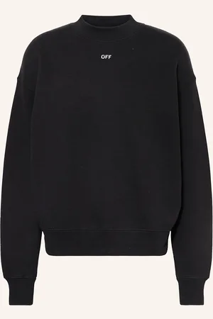 OFF-WHITE Mikina černá mátová