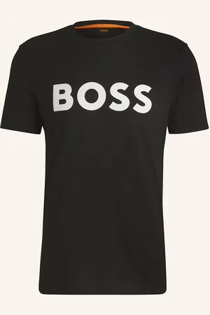 HUGO BOSS Tričko Thinking černá bílá