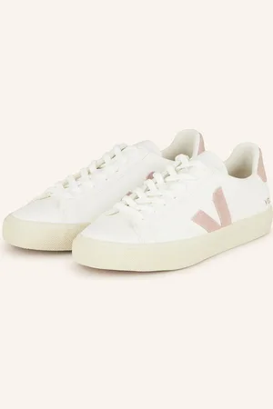Veja Sneakersy Campo bílá růžová