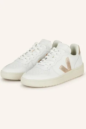Veja Sneakersy V-10 Prime bílá barva růžového zlata
