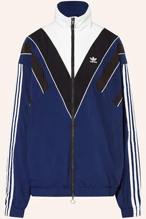 adidas Mikinová Bunda Rasant Tt modrá bílá černá