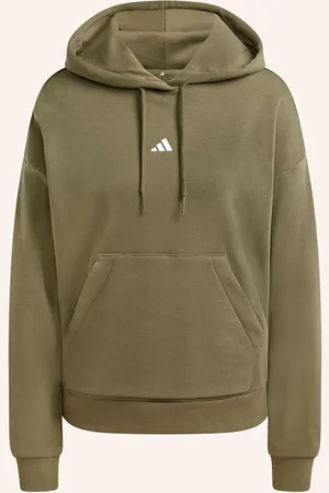 adidas Mikina S Kapucí Sl Fc olivová