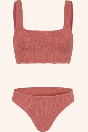 Sorbet Bustier Bikiny Celine světle červená