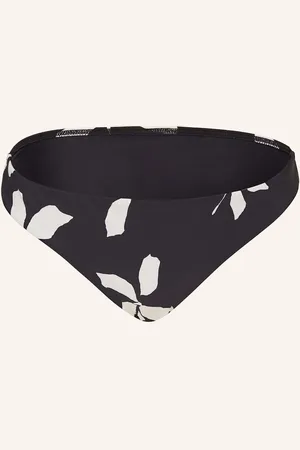 Jets Australia Basic Bikinové Kalhotky Elora Bloom černá krémová