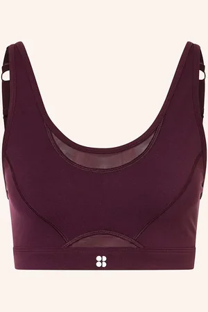 Sweaty Betty Sportovní Podprsenka Power Icon Running fuchsiová