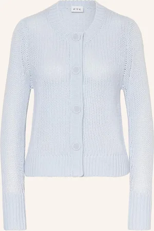 FTC CASHMERE Pletený Kardigan Z Kašmíru tmavě modrá