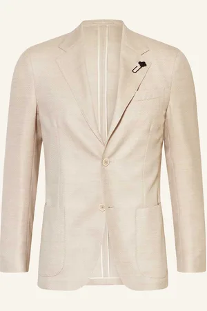 LARDINI Sako Slim Fit béžová