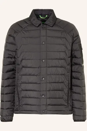 HUGO BOSS Prošívaná Bunda Taranis černá