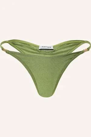 JANTHEE Berlin Trojúhelníkové Bikinové Kalhotky Alexia zelená
