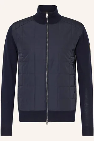 Belstaff Pletený Kabátek Kelbrook Ze Směsi Materiálů tmavě modrá