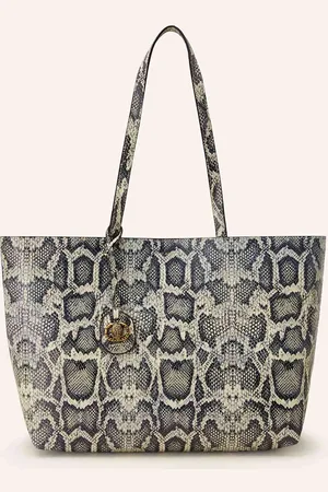 Kurt Geiger Shopper S Pouzdrem tmavě šedá tmavě žlutá