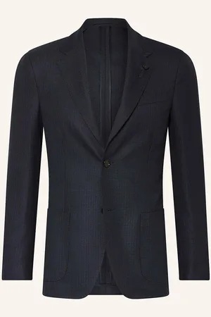 LARDINI Sako Slim Fit tmavě modrá