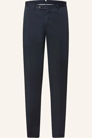PT Torino Chino Kalhoty Slim Fit tmavě modrá