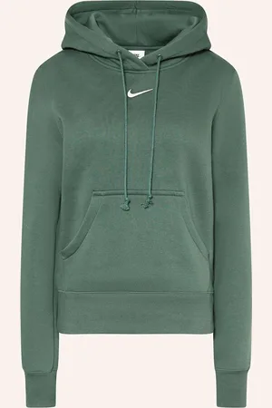 Nike Mikina S Kapucí Sportswear Phoenix zelená
