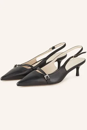 Marc Cain Slingpumps S Otevřenou Patou černá