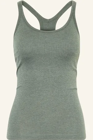 Lululemon Tílko Ebb To Street tmavě zelená