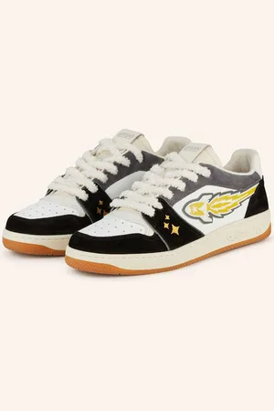 ENTERPRISE JAPAN Sneakersy černá bílá šedá