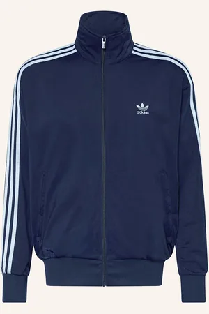 adidas Mikinová Bunda Firebird tmavě modrá tmavě modrá