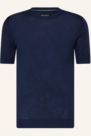 Scotch&Soda Úpletové Tričko tmavě modrá