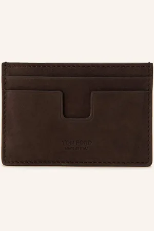 Tom Ford Pouzdro Na Karty tmavě hnědá