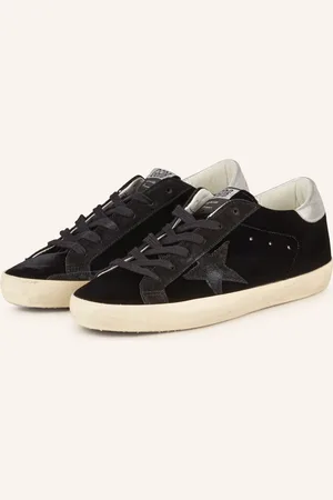 Golden Goose Sneakersy Super-Star černá stříbrná