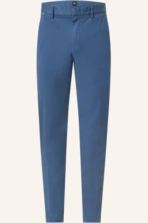 HUGO BOSS Chino Kalhoty Kaito Slim Fit tmavě modrá