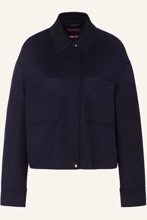 Max Mara Bunda Madison tmavě modrá