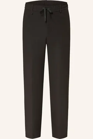 HUGO BOSS Chino Kalhoty Convert Tailored Fit černá