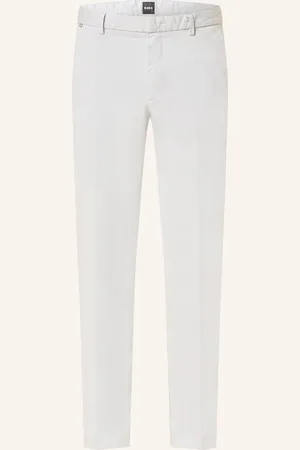 HUGO BOSS Chino Kalhoty Kaito Slim Fit šedá