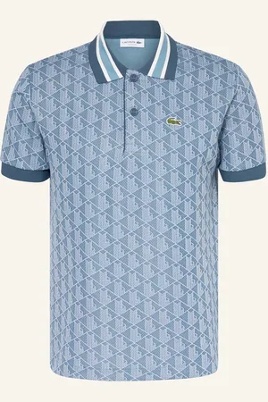 Lacoste Žerzejová Polokošile modrá tmavě modrá